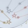 Wish Upon A Star Triple Necklace, thumbnail 6 of 9