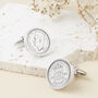 80th Birthday 1946 Sixpence Coin Cufflinks, thumbnail 1 of 12