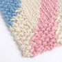Union Jack Blanket Pastel Knitting Kit, thumbnail 4 of 8