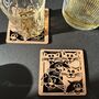 Funny Cats Eco Friendly Coasters, thumbnail 2 of 2