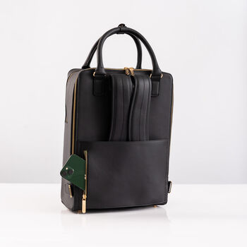 The Carter Ladies' Laptop Bag In Black, 4 of 9