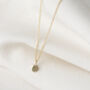 9ct Solid Gold Dot Necklace, thumbnail 3 of 6