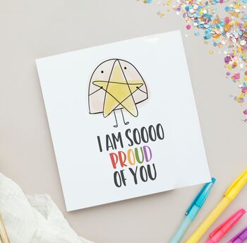 We/I Are Sooooo Proud Of You Card, 2 of 4