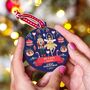 Mr And Mrs First Christmas Nutcracker Bauble, thumbnail 1 of 5