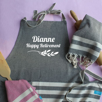 Personalised Kitchen Apron, Hand Towel, Mother's Day Gift, 11 of 12