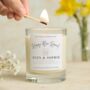 New Home Gift Personalised Housewarming Scented Candle, thumbnail 1 of 7