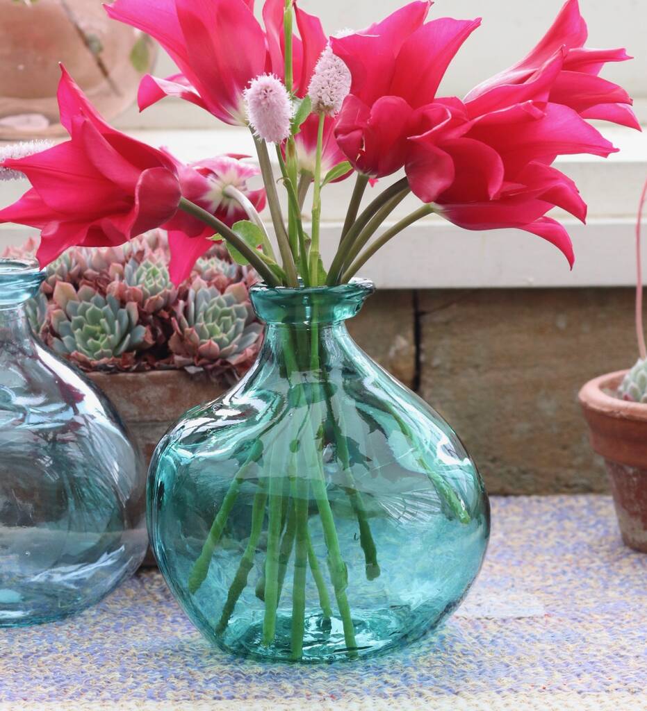 Recycled Glass Vase By Ibbi Direct Ltd