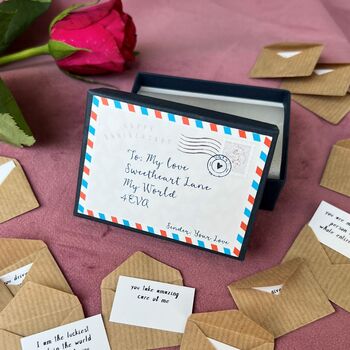 12 Mini Love Letters Anniversary Gift, 6 of 7