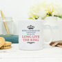 Traditional Long Live The King Coronation Mug, thumbnail 2 of 4