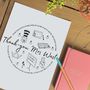 Personalised Best Teacher Illustration Thank You Print, thumbnail 1 of 3