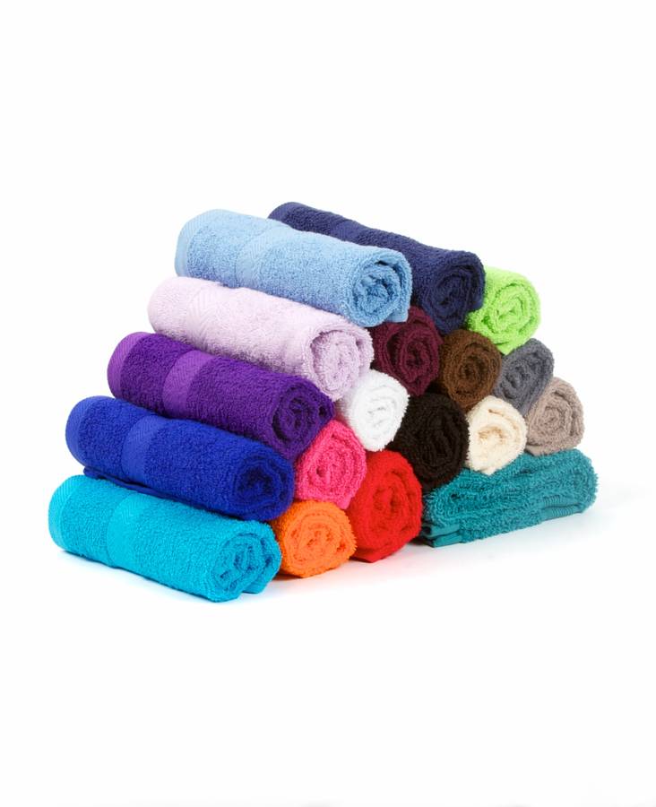 personalised girls face flannel / towel by duncan stewart textiles