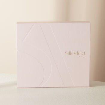 Silk Addict 100% Mulberry Silk Pale Pink Gift Set, 5 of 7