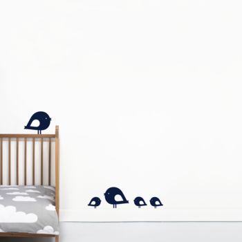 Bird Family Wall Stickers, 2 of 8
