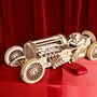 Mechanical Moving Grand Prix Car Diy Model, thumbnail 11 of 12