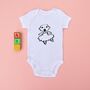 Personalised Day Dreamer Baby Grow, thumbnail 1 of 6