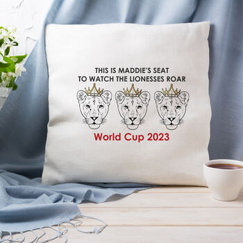 Womens World Cup Cushion, 4 of 7