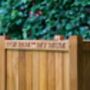 Personalised Wooden Planter, thumbnail 5 of 5