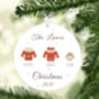 Personalised Family Christmas Jumpers Tree Decoration, thumbnail 3 of 5