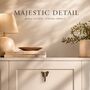 Regal Elephant Head Brass Cabinet Knob, thumbnail 3 of 9