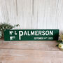 Personalised Wedding Road Sign America, thumbnail 1 of 4