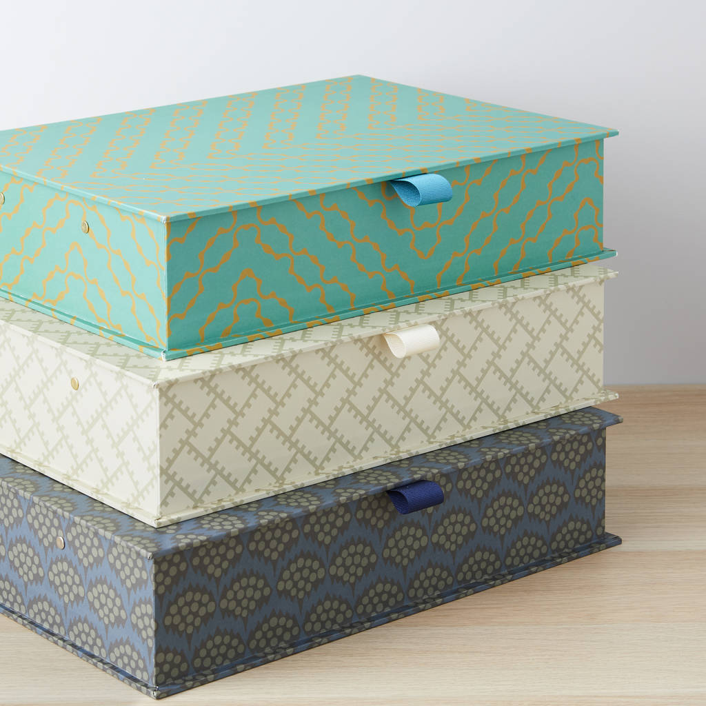 Decorative Box File By Harris & Jones | notonthehighstreet.com