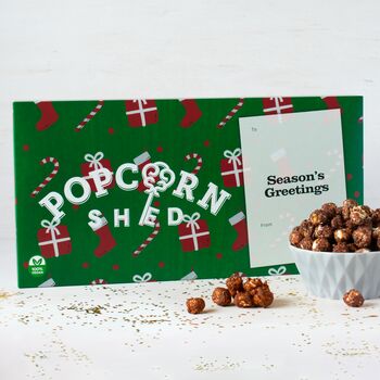 'Vegan Christmas' Gourmet Popcorn Letterbox Gift, 5 of 6