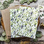 8x Olive Branches Folded Notecards, thumbnail 2 of 7