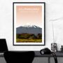 Kilimanjaro Highest Peak In Africa Art Print, thumbnail 3 of 3