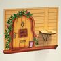Personalised Tooth Fairy Door Sticker And Shelf, thumbnail 1 of 2