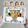 Personalised Grandad Photo Gift Book 'Can You Find Grandad And Three Grandkids', thumbnail 1 of 11