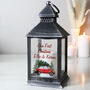 Personalised 'Driving Home For Christmas' Black Lantern – Christmas Ornament, thumbnail 3 of 7