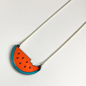 Watermelon Necklace Acrylic, 3 of 3