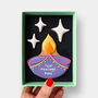 Personalised Diwali Diya Letterbox Cookie, thumbnail 1 of 8