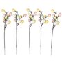 Easter Stems And Egg Decoration Pack Of Five, thumbnail 2 of 3