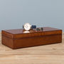 Personalised Leather Watch And Cufflink Box, thumbnail 7 of 10