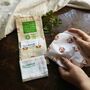 Organic Cotton Hankies Set Of Three In A Fabric Bag, thumbnail 11 of 12