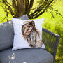 Inky Horse Outdoor Cushion For Garden Furniture, thumbnail 2 of 9