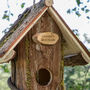 Mum's Personalised Tall Wooden Bird Hotel, thumbnail 6 of 6