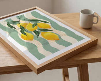Vintage Lemons Kitchen Print, 5 of 12