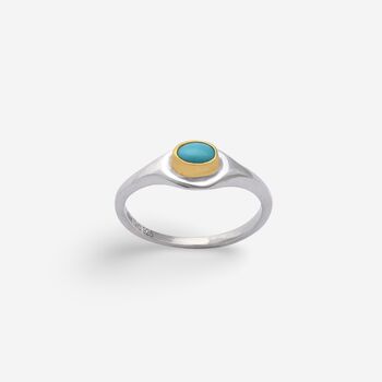 December Turquoise Birthstone Ring, 4 of 6