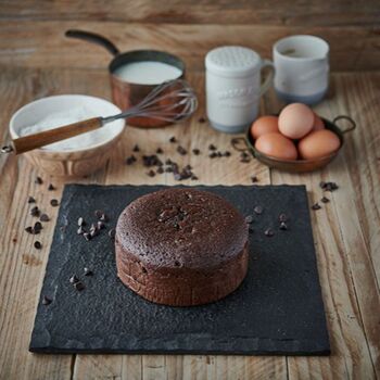 Ready To Decorate Round Chocolate Cake, 2 of 4