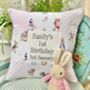 Peter Rabbit© 1st Birthday Cushion, thumbnail 4 of 12