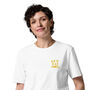 Coffee Over Bills Organic Cotton Embroidered T Shirt, thumbnail 10 of 12