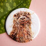 Inky Otter Compact Pocket Mirror, thumbnail 3 of 5