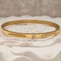 Diamond Bangle Gold, thumbnail 1 of 7