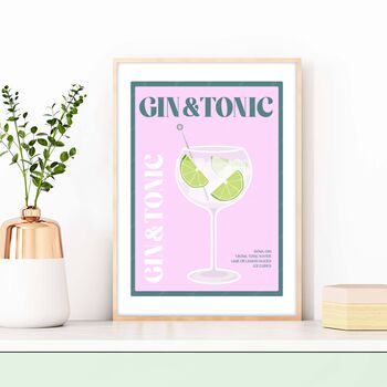 Gin And Tonic Print, 5 of 5