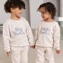 Embroidered Big/Little Sibling Sweatshirts Brother And Sister Available, thumbnail 1 of 9