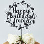 Personalised Floral Birthday Cake Topper, thumbnail 10 of 11