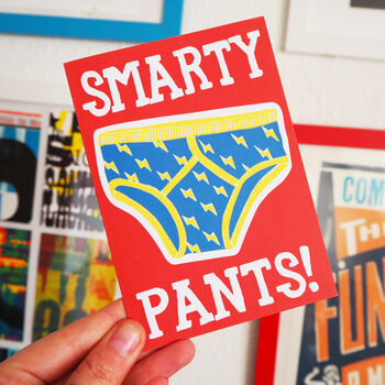 Smarty Pants Congratulations Card, 2 of 3
