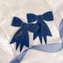 Navy And Gold Bow Shaped Place Names, thumbnail 2 of 7